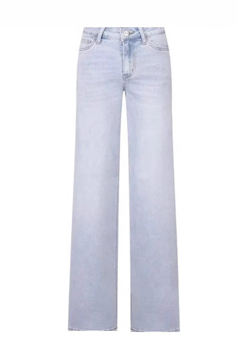 Women's Casual High Rise Lifting Washed Jeans