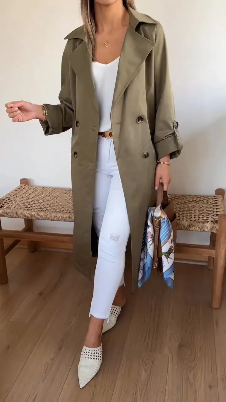 Ladies Lapel Temperament and Leisure Coat