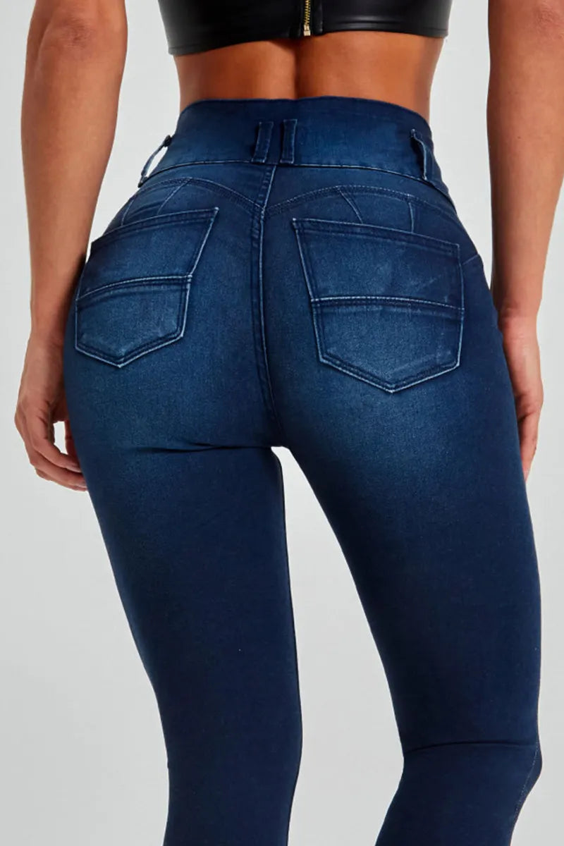 Women's High Waist Shaping Lift And Sculpt Jeans