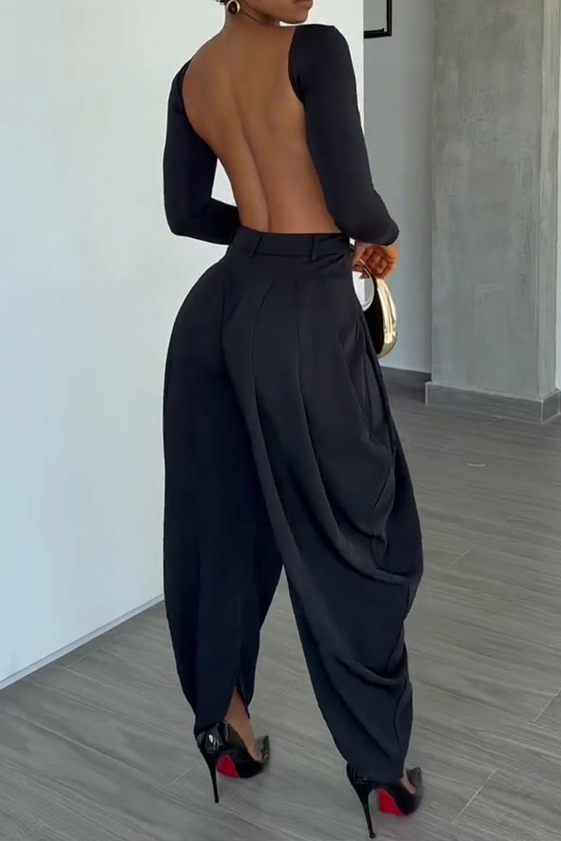 Women's Urban Casual Loose Silhouette Pants