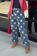 Women's Star Printed Casual Jeans