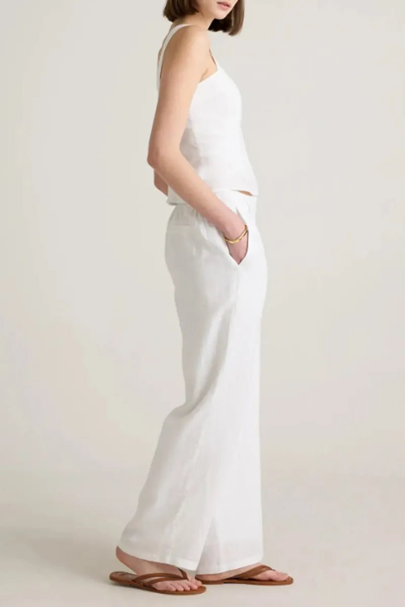 Women's Simple Commuter Comfortable Wide Leg Pants