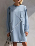 Women's Casual Vintage Denim Dress