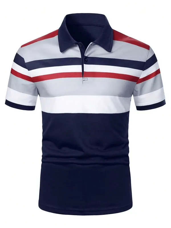 Men's Casual Business Fashion Polo Shirts