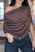 Women's Casual Pleated Top