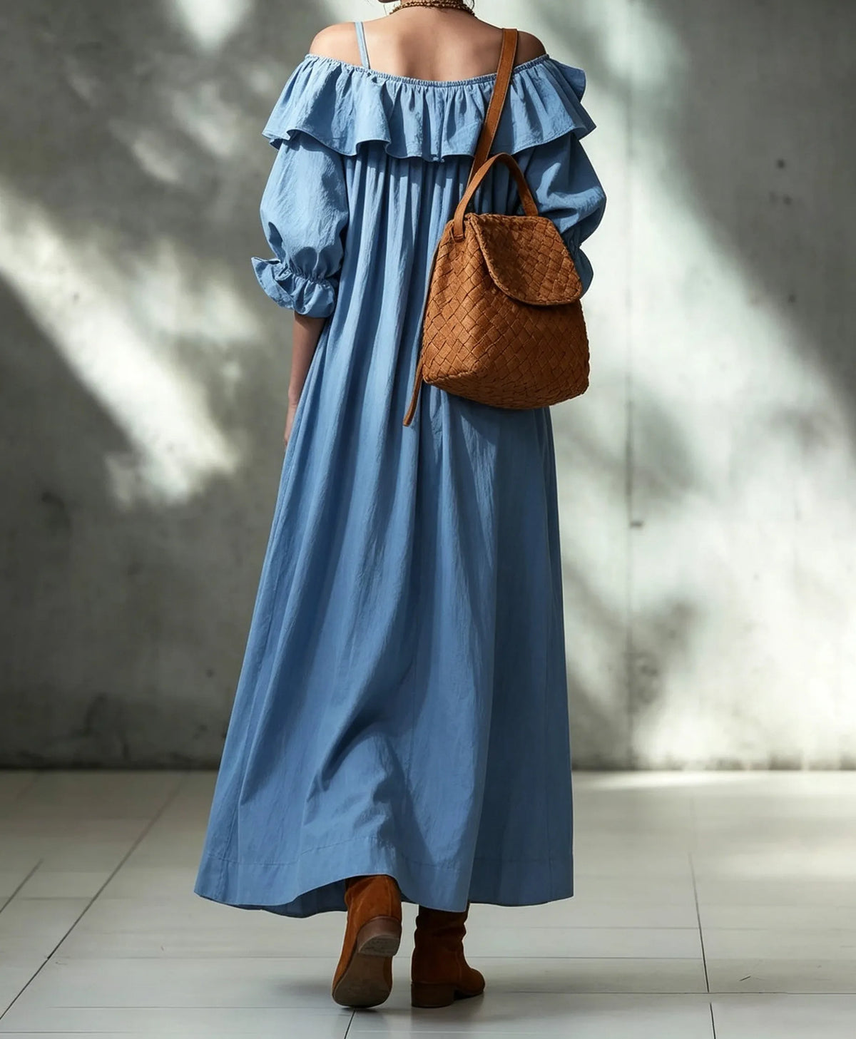 Effortlessly Relaxed Denim Dress