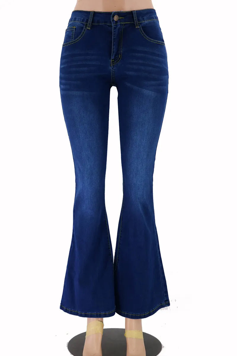 Women’s Loose Fit Flared Jeans