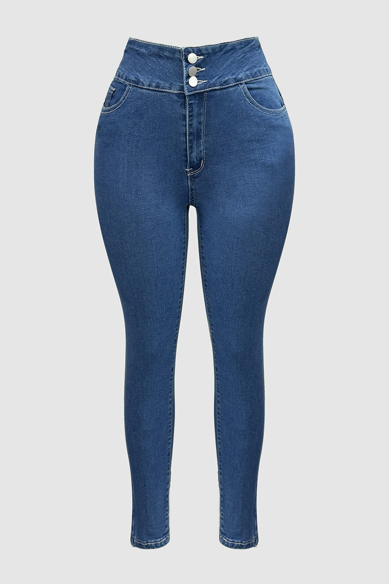 Women’s High-Waist Stretch Skinny Jeans
