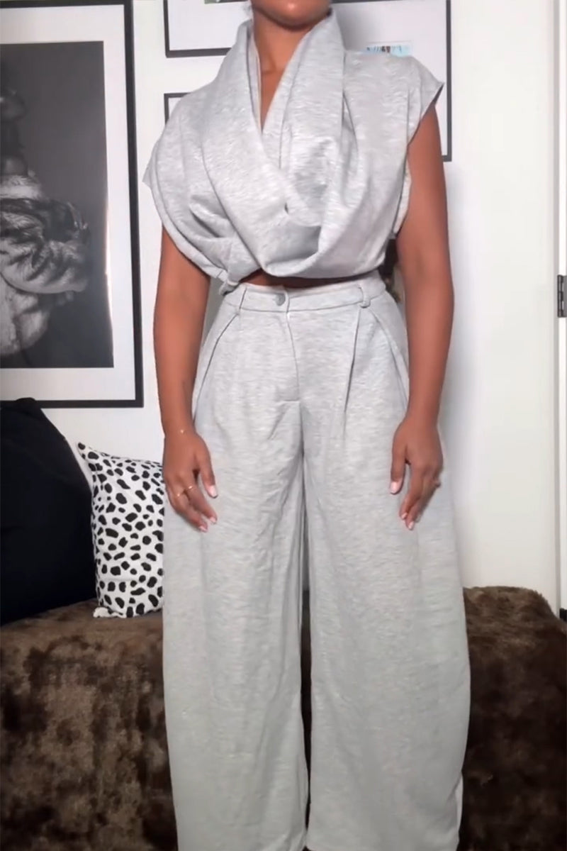Women's Casual Multi-Way Top or Wide Leg Pants
