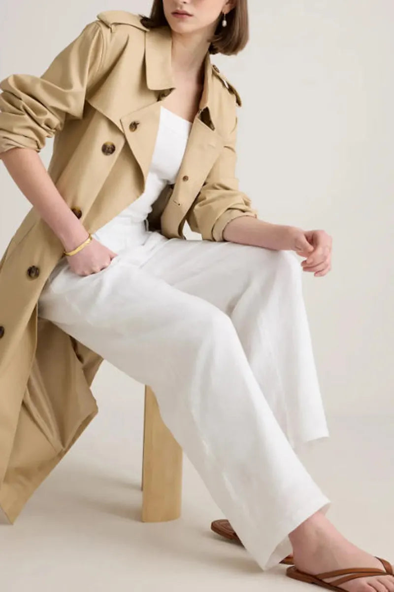 Women's Simple Commuter Comfortable Wide Leg Pants