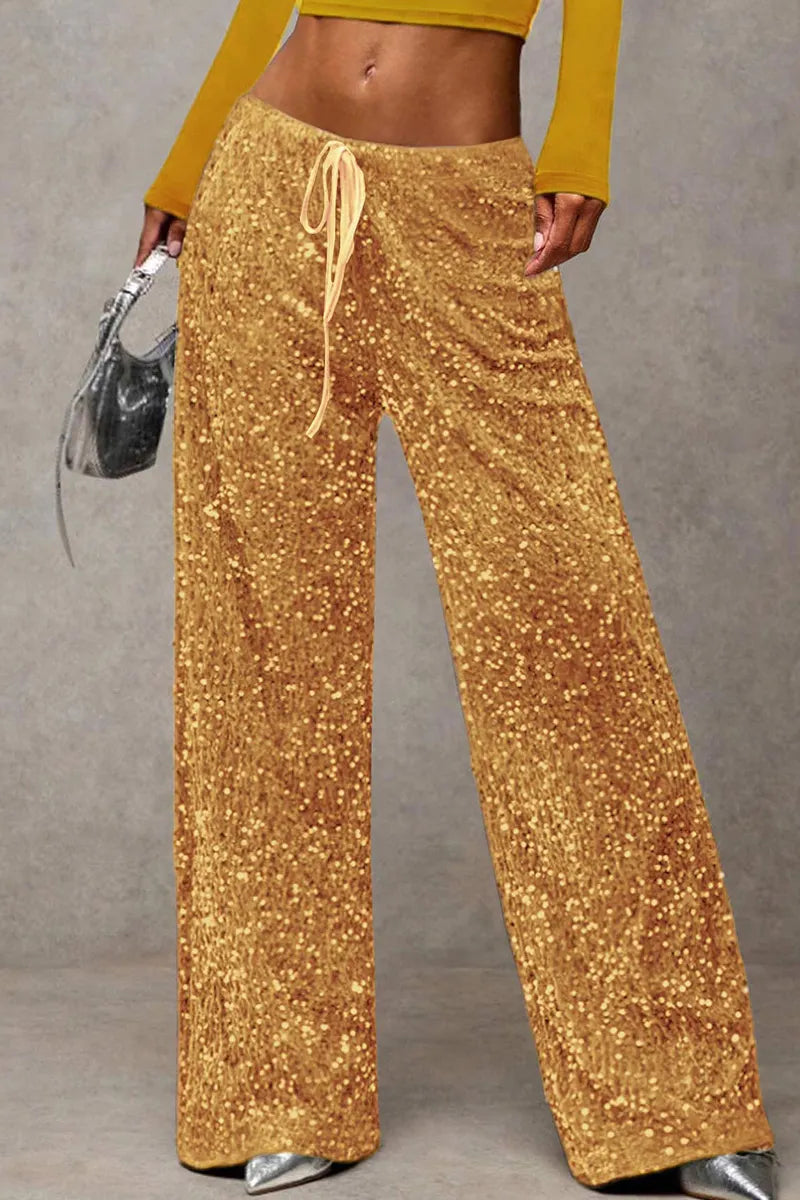 Women's  Streamlined Stretch Slimming Drawstring Trousers