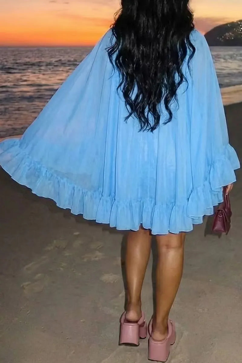 Women's Loose Fit Short Dress