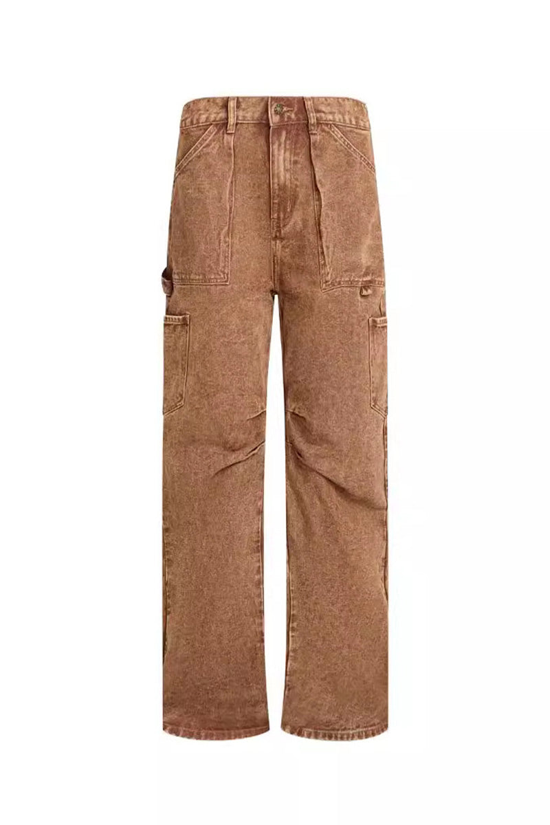 Women's Casual Retro Worn Jeans