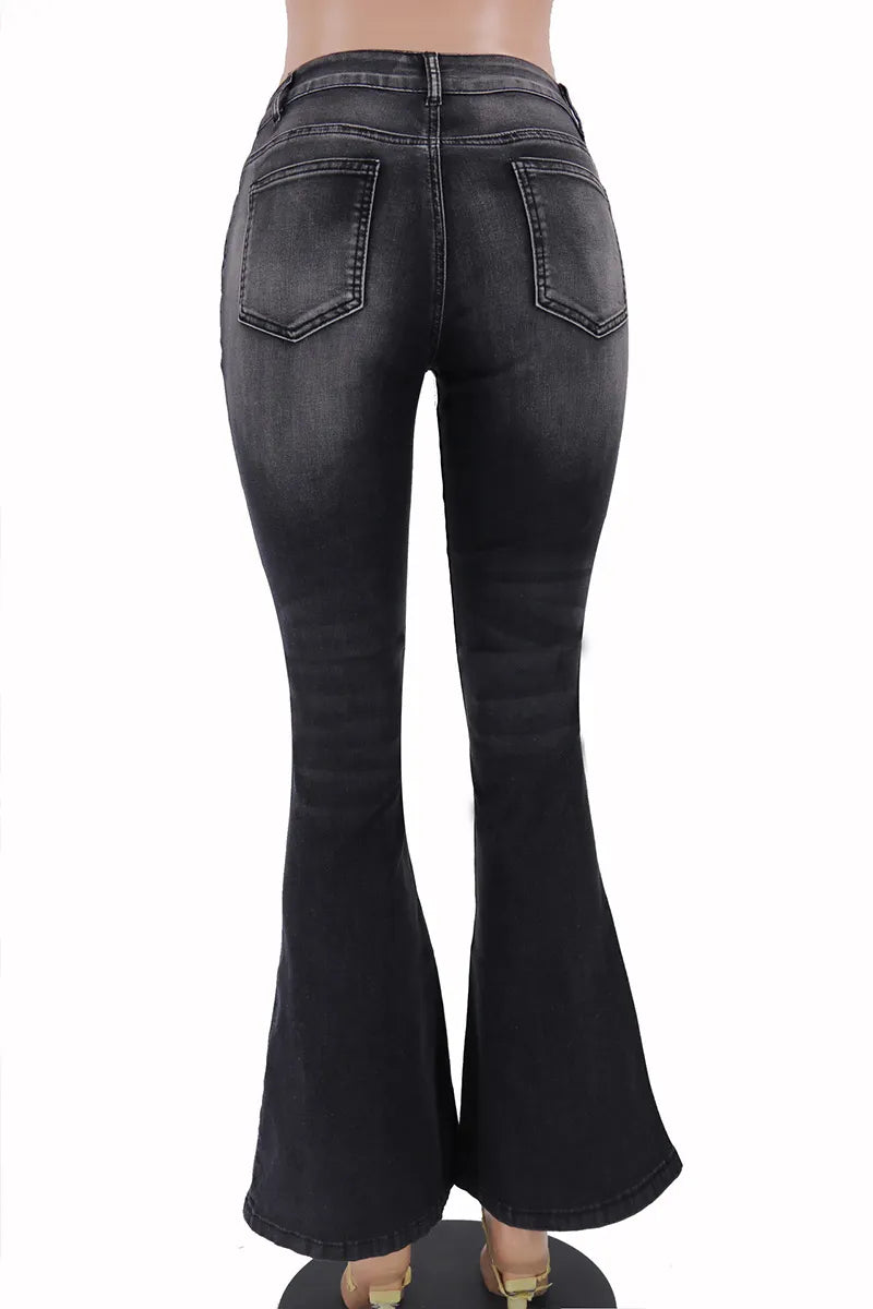Women’s Loose Fit Flared Jeans