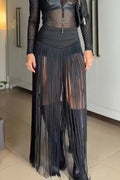 Women's Fashion Fringe Decoration Skort