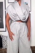 Women's Casual Multi-Way Top or Wide Leg Pants