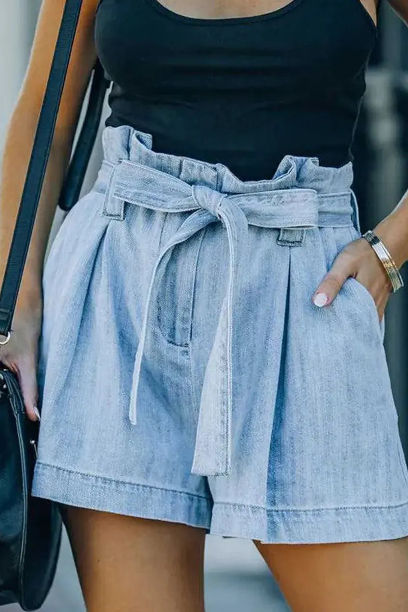 Ladies' Hot Selling Casual Denim Shorts