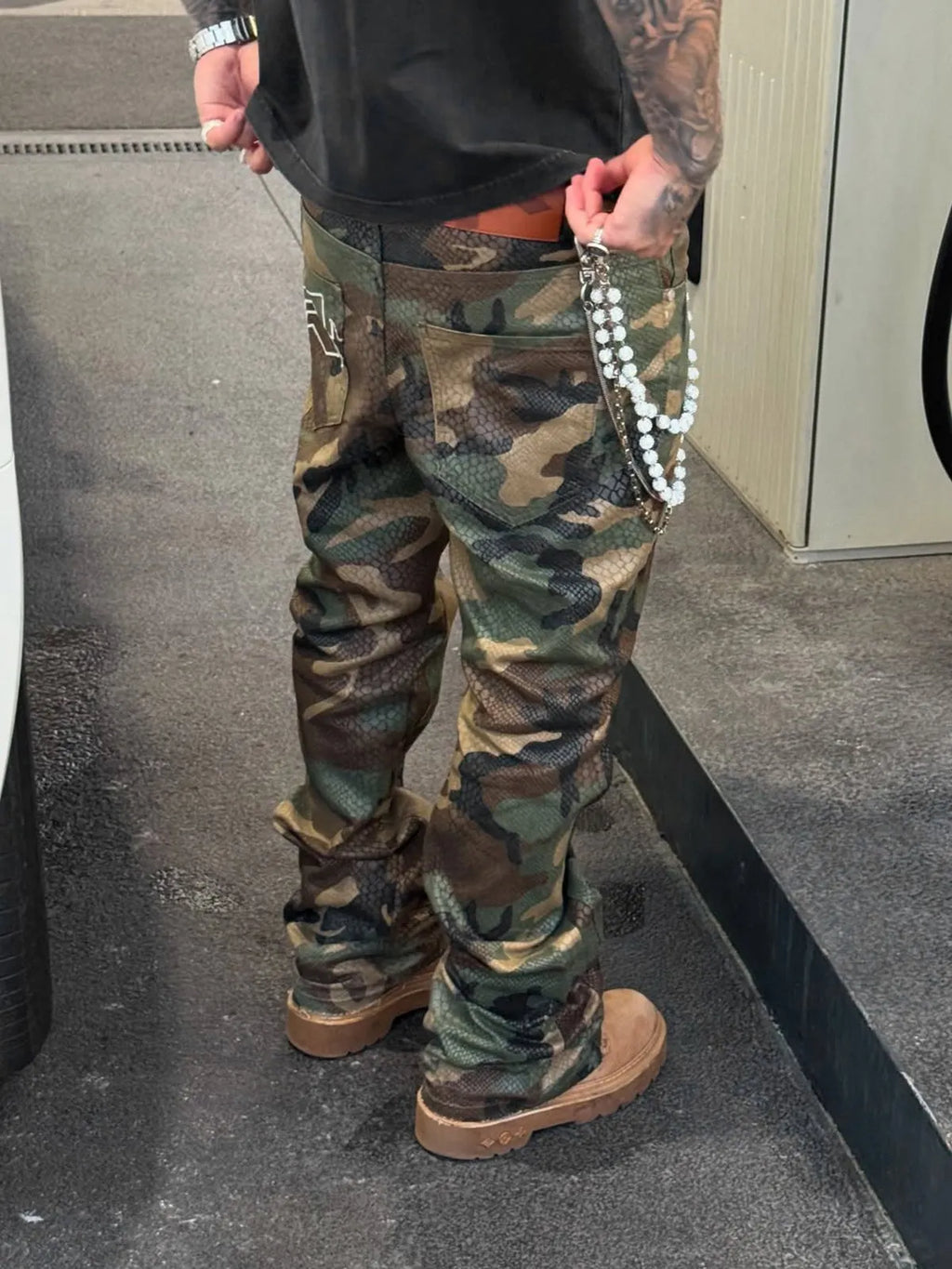 Men Temperament Casual Camouflage Pants