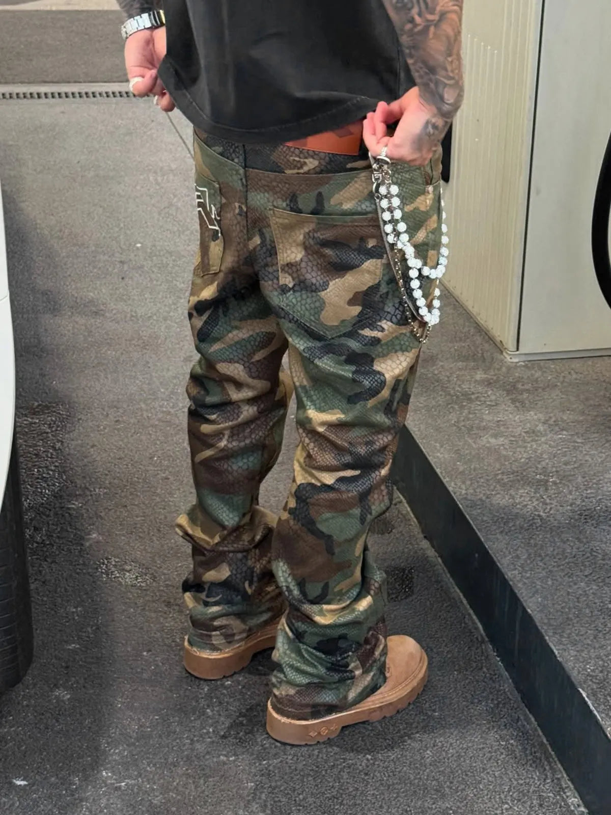 Men Temperament Casual Camouflage Pants