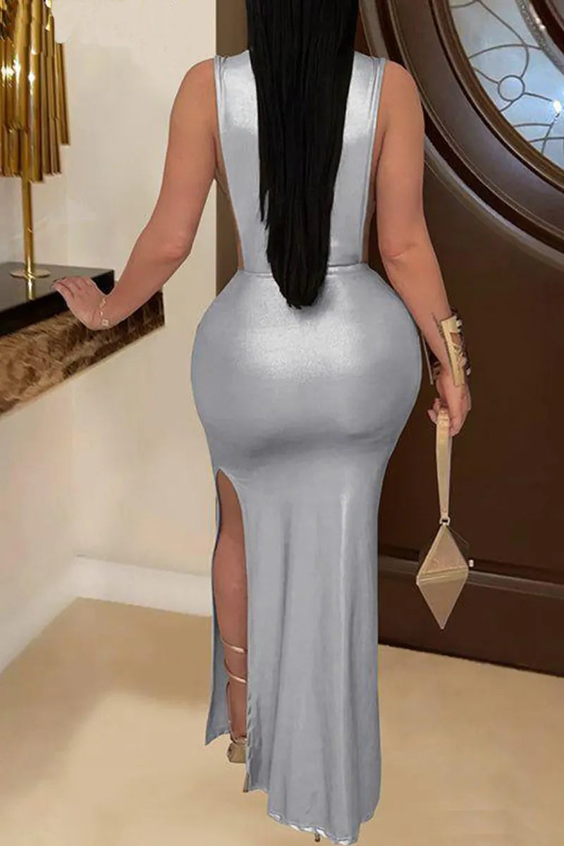 Women's Cutout Long Party Dress