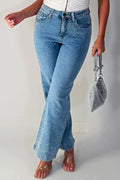 Women Rhinestone Casual Jeans