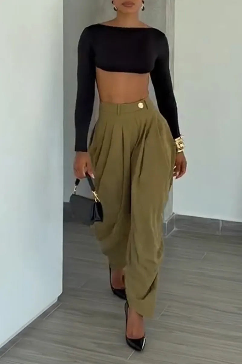 Women's Urban Casual Loose Silhouette Pants