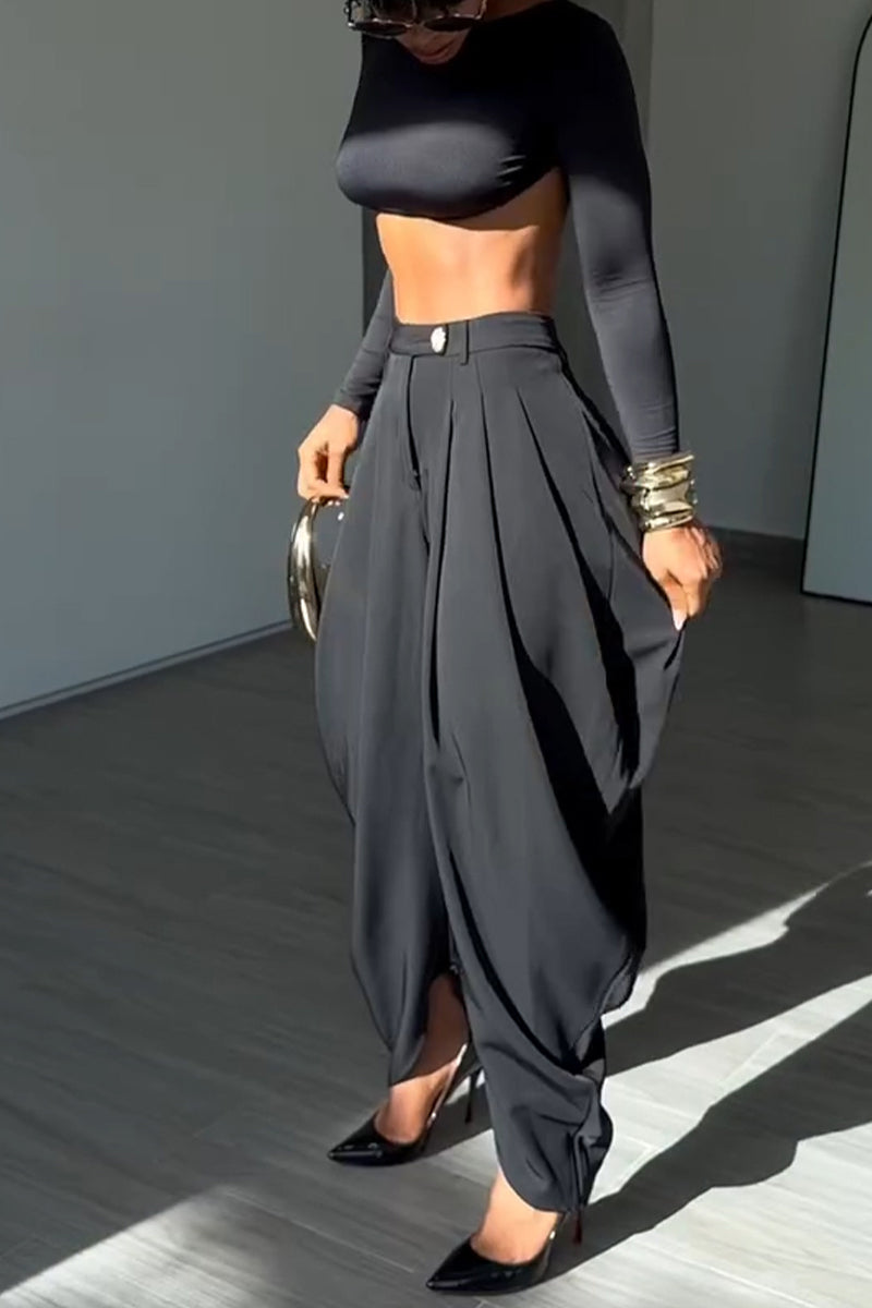 Women's Urban Casual Loose Silhouette Pants