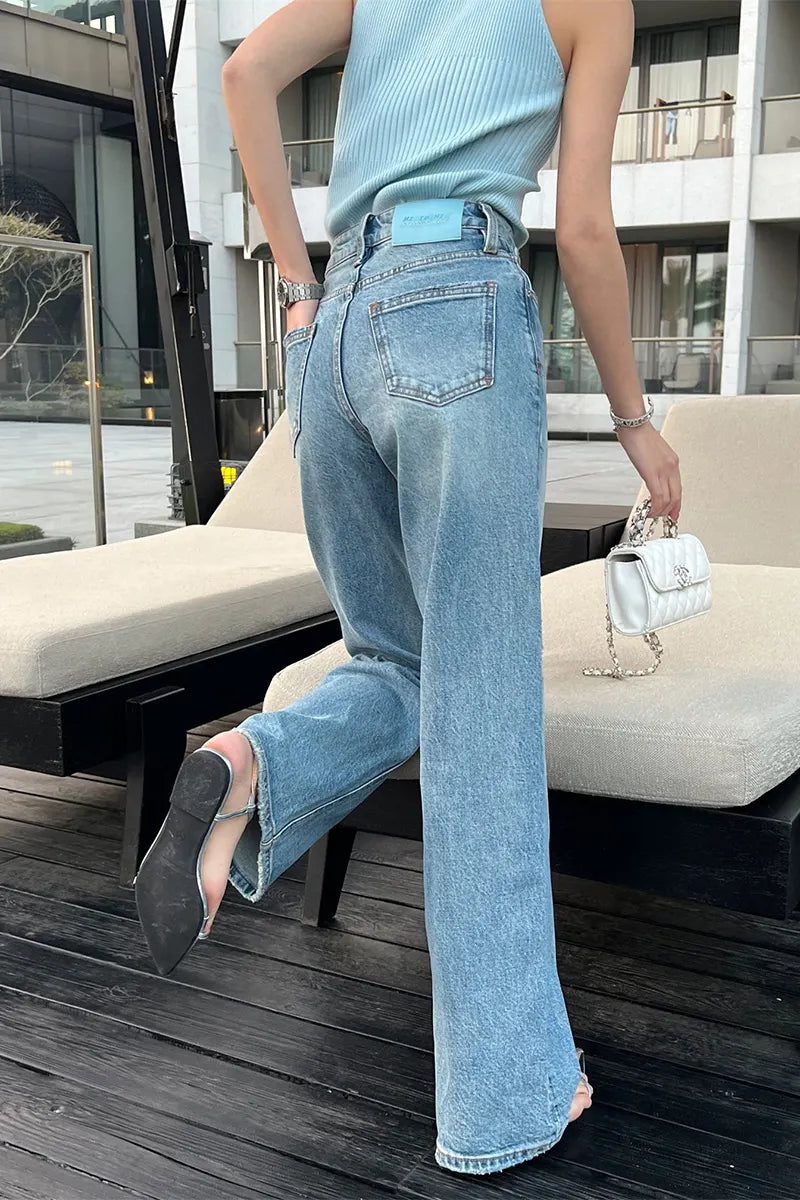 Women's Casual Wide Leg Jeans