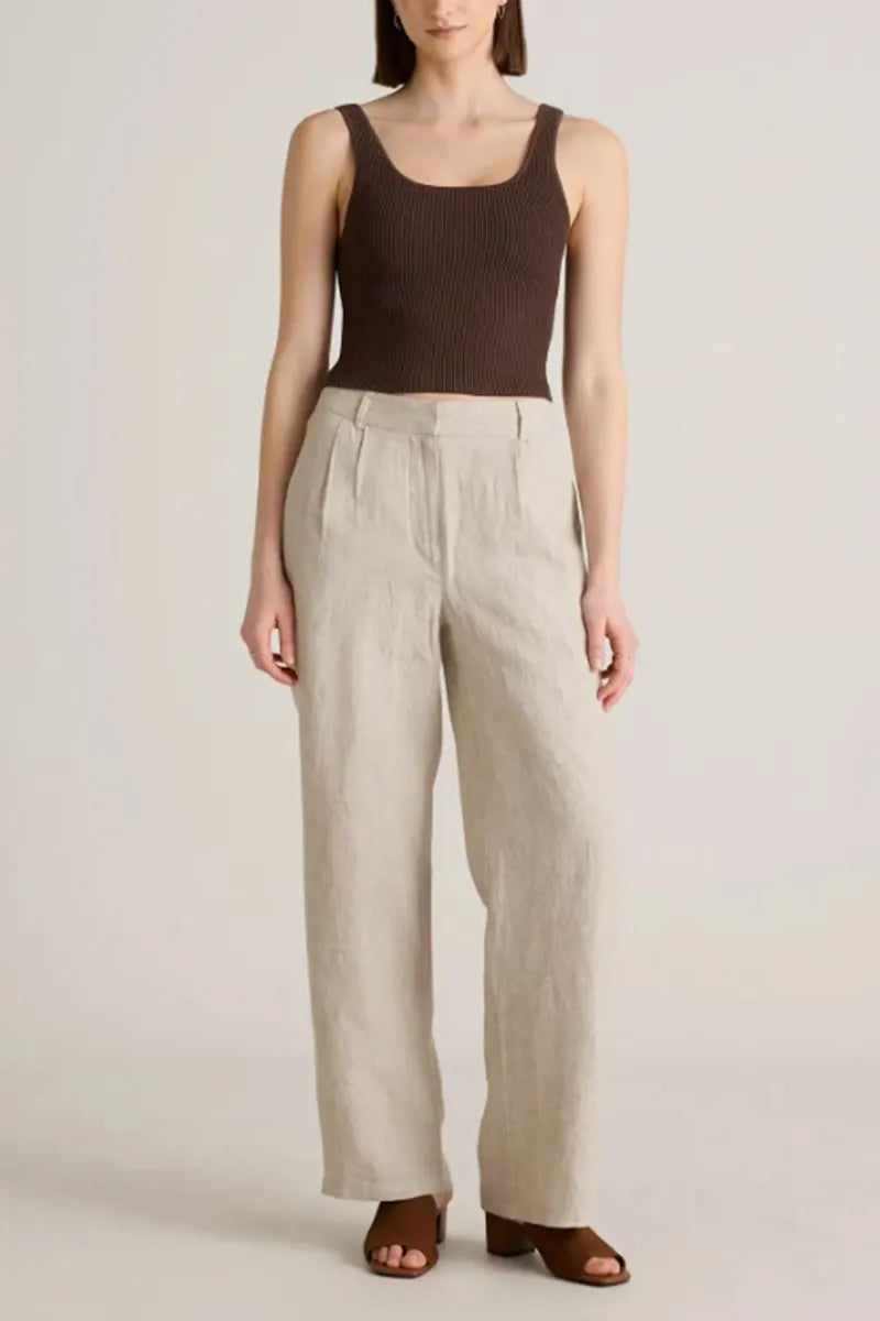 Women's Simple Commuter Comfortable Wide Leg Pants