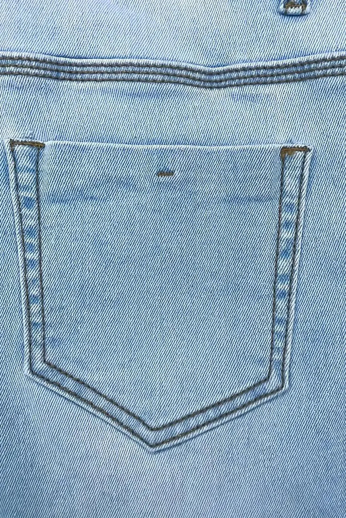 Casual High Waisted Ripped Elasticity Jeans