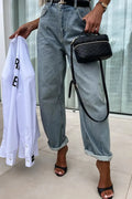 Women's Trendy Daily Loose-fit Denim Jeans