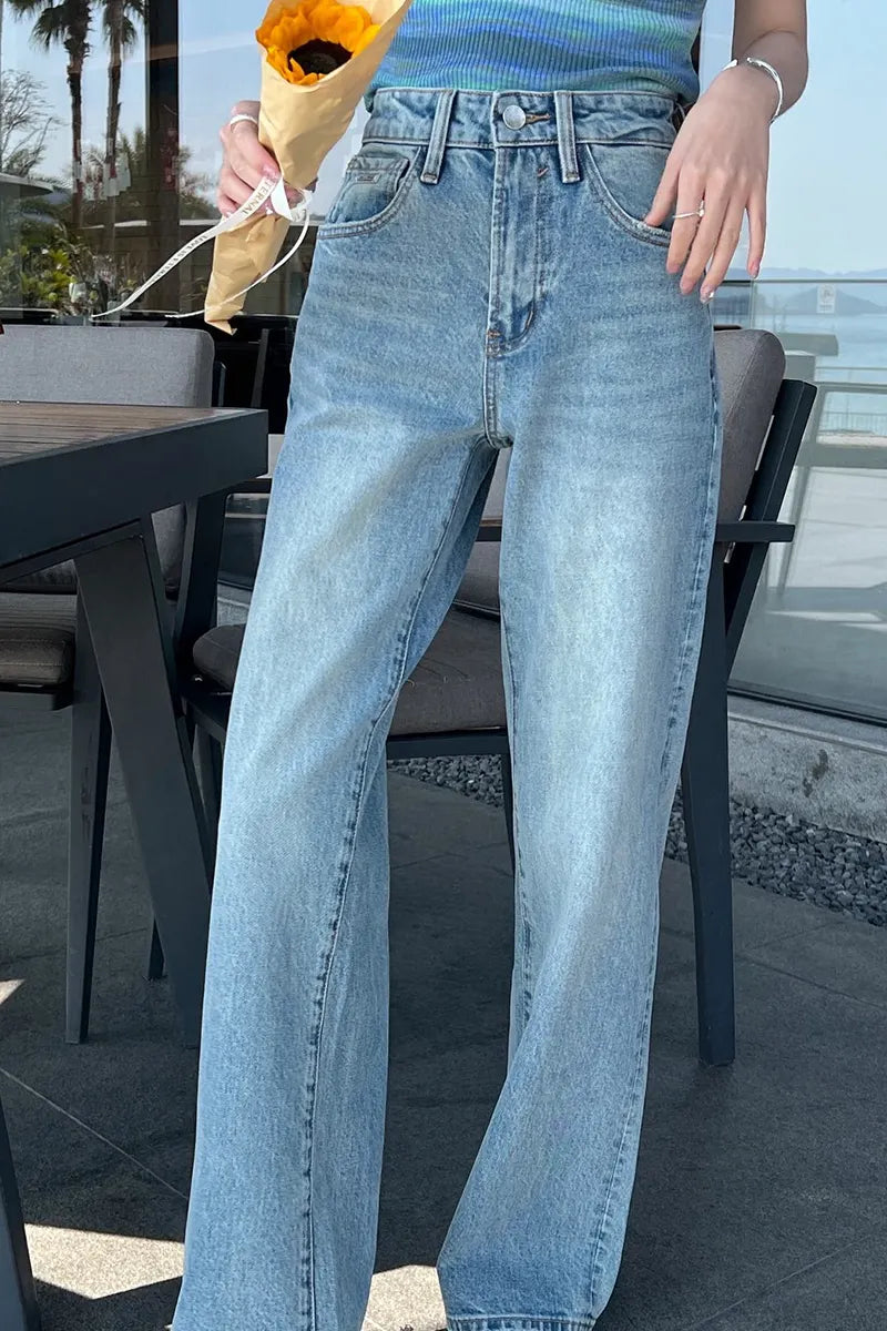 Women's Casual Wide Leg Jeans