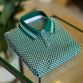 Men's Classic Business Logo Button Short Sleeve Polo Shirt