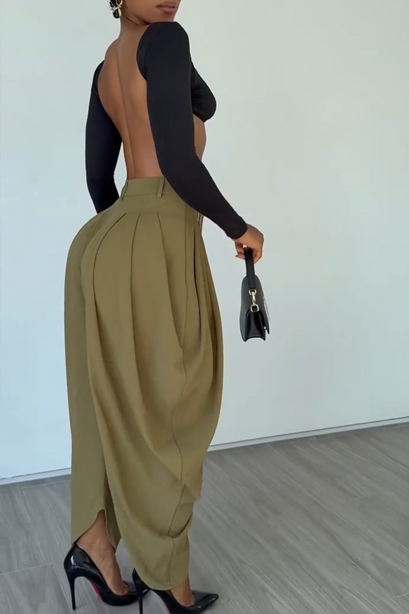Women's Urban Casual Loose Silhouette Pants