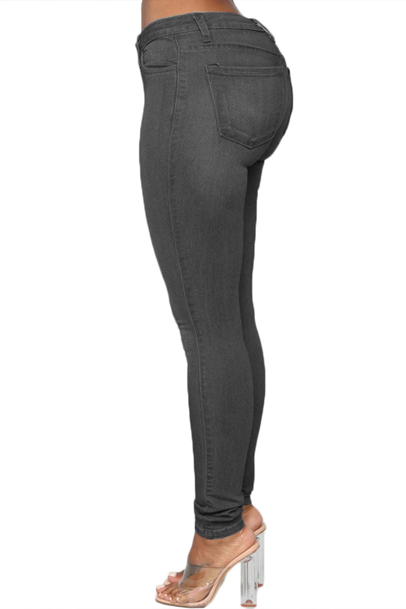 Women's Casual Versatile Slim Fit Jeans