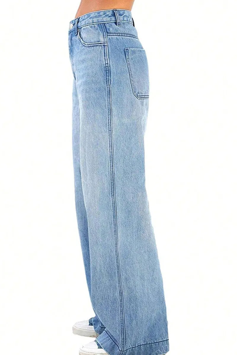 Women' s 90s Inspired Relaxed Fit Jeans