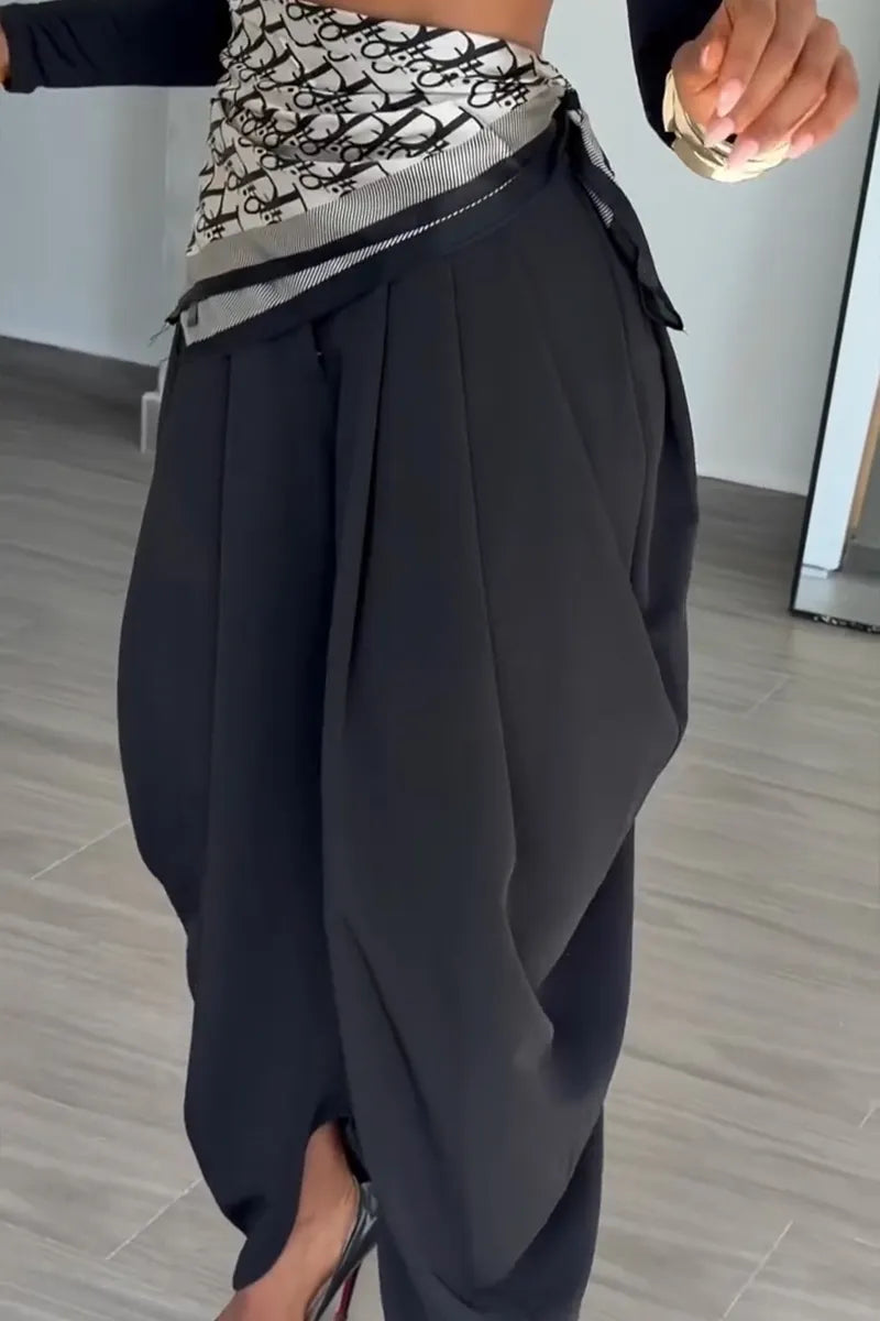 Women's Urban Casual Loose Silhouette Pants