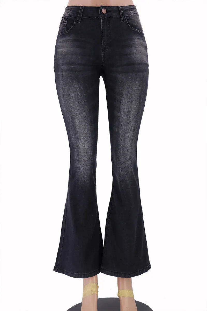 Women’s Loose Fit Flared Jeans