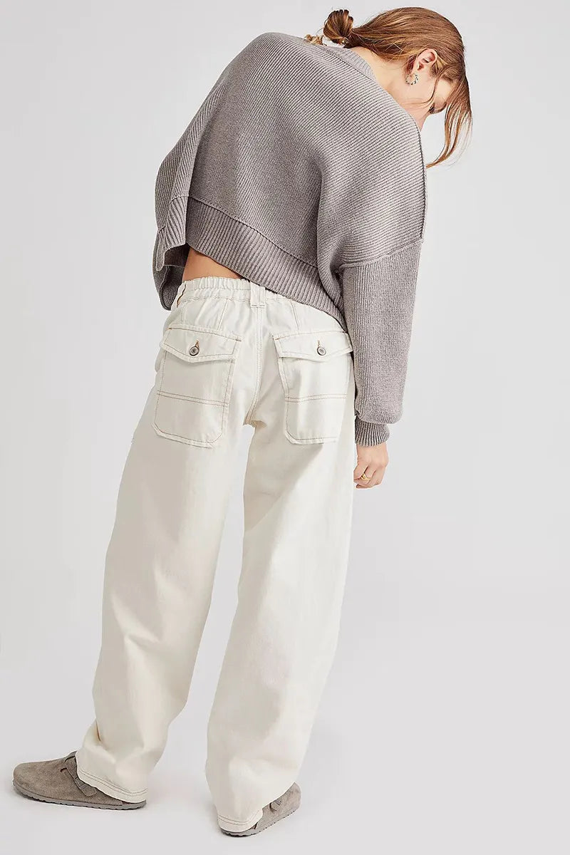 Classic Ladies' Comfortable Straight-Leg Jeans