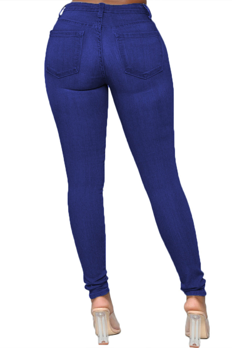 Women's Casual Versatile Slim Fit Jeans
