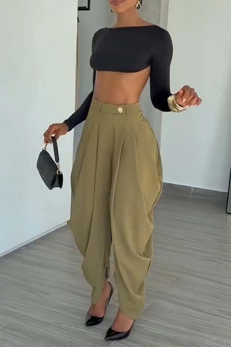Women's Urban Casual Loose Silhouette Pants