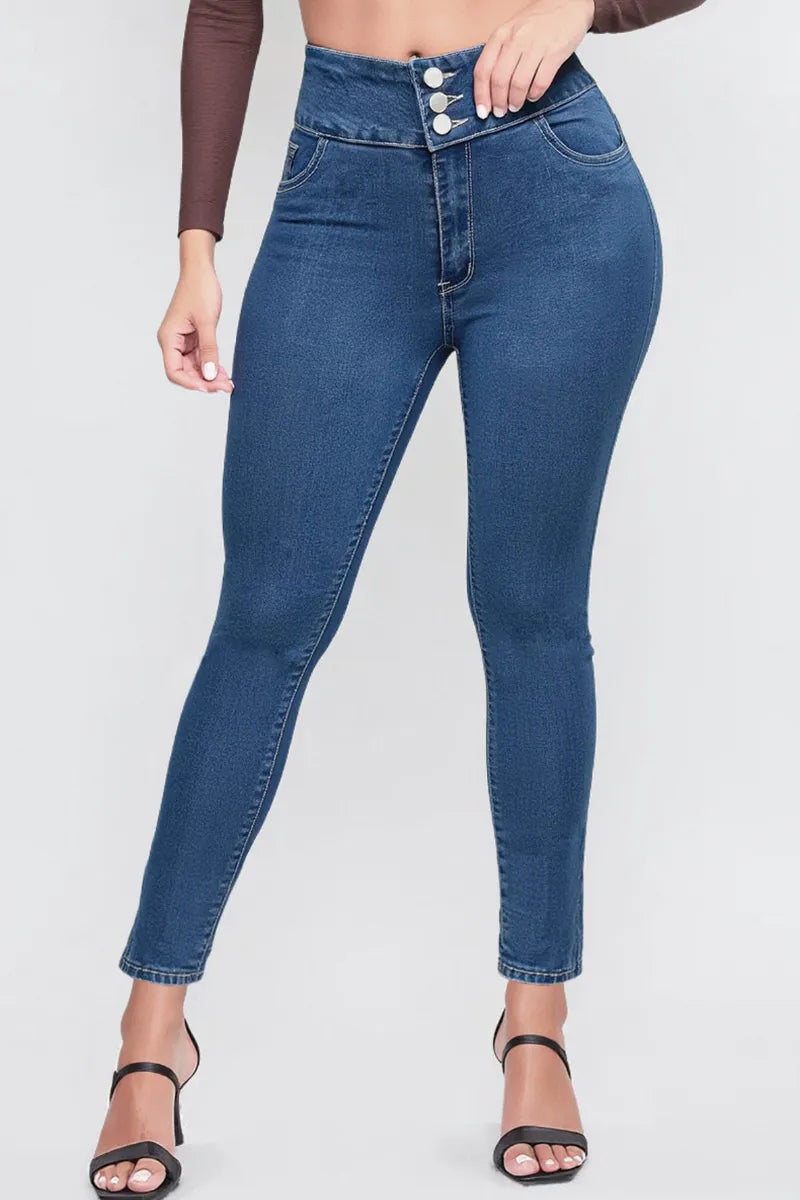 Women’s High-Waist Stretch Skinny Jeans