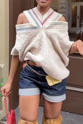 Women Elegant and Casual Knitted Sweater