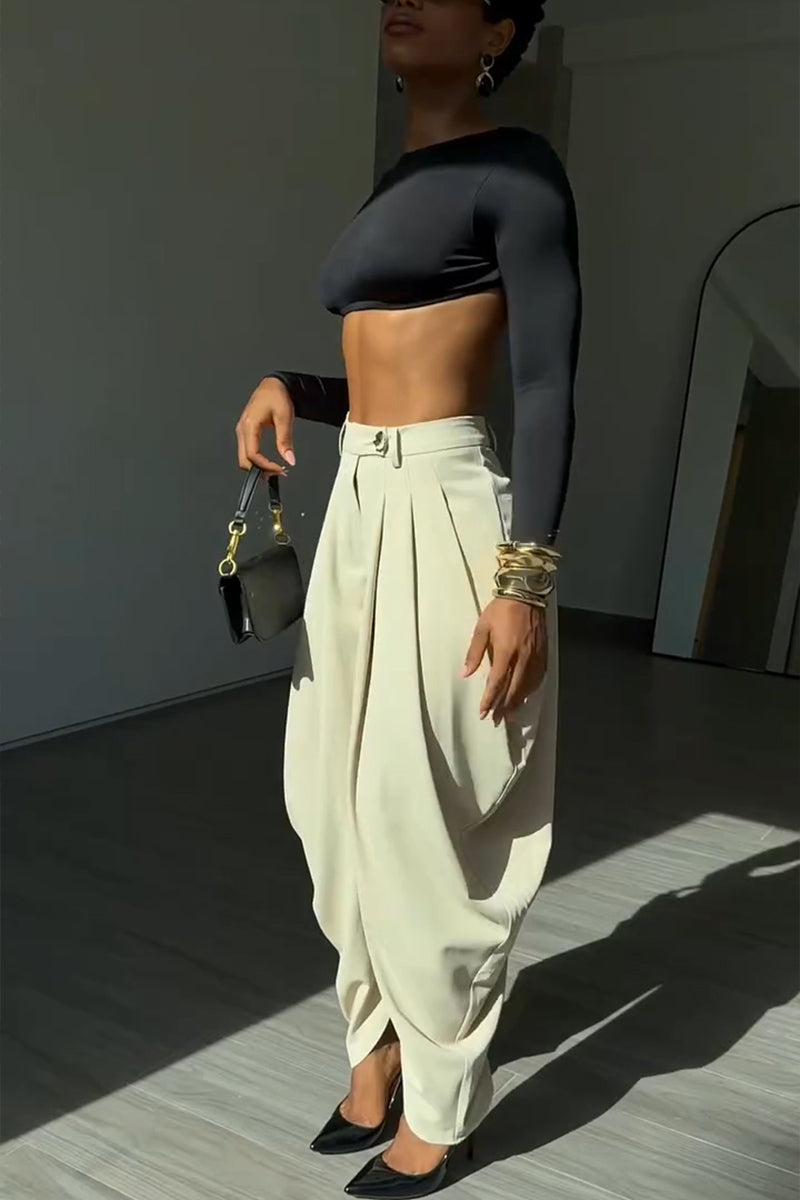 Women's Urban Casual Loose Silhouette Pants