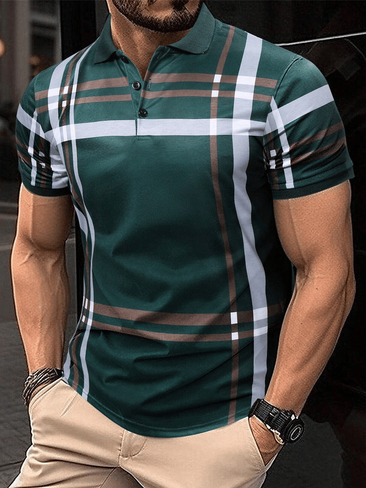 Men's Casual Business Fashion Polo Shirts