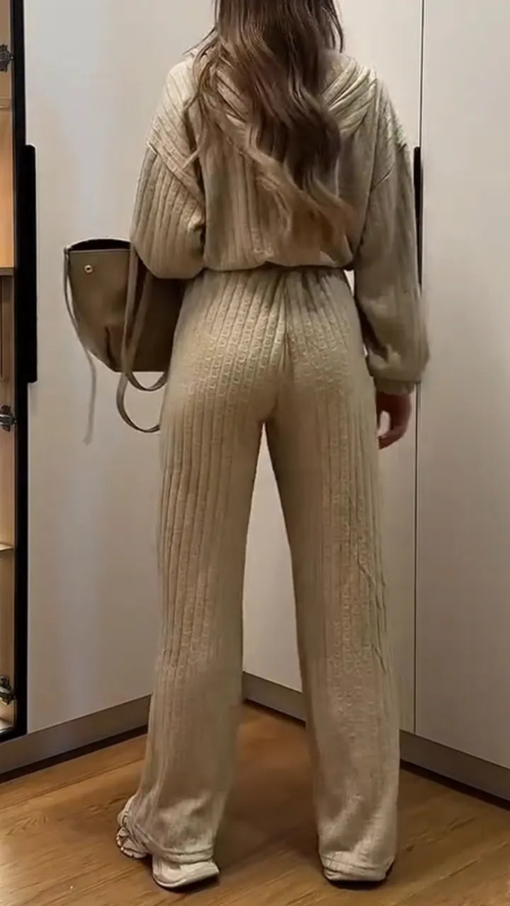 Women Hooded Patchwork Casual Jumpsuit