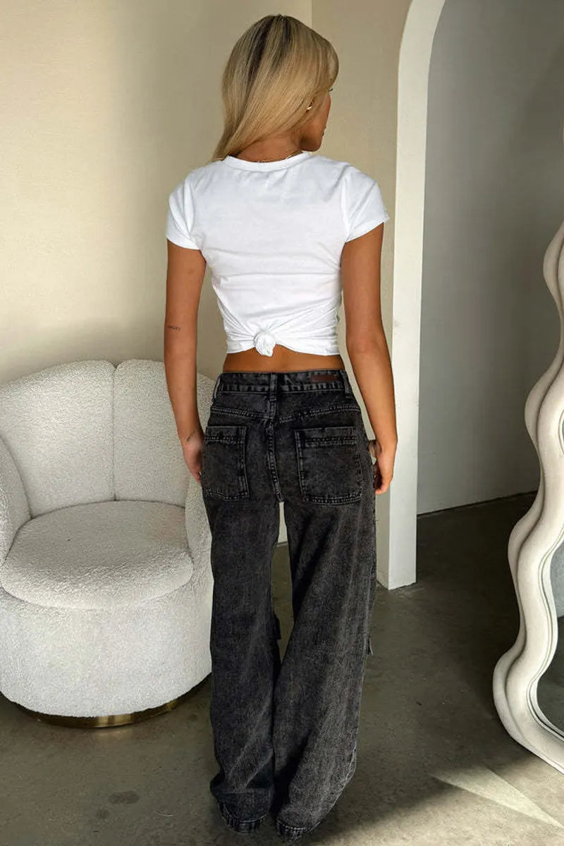Women's Washable Denim Work Jeans