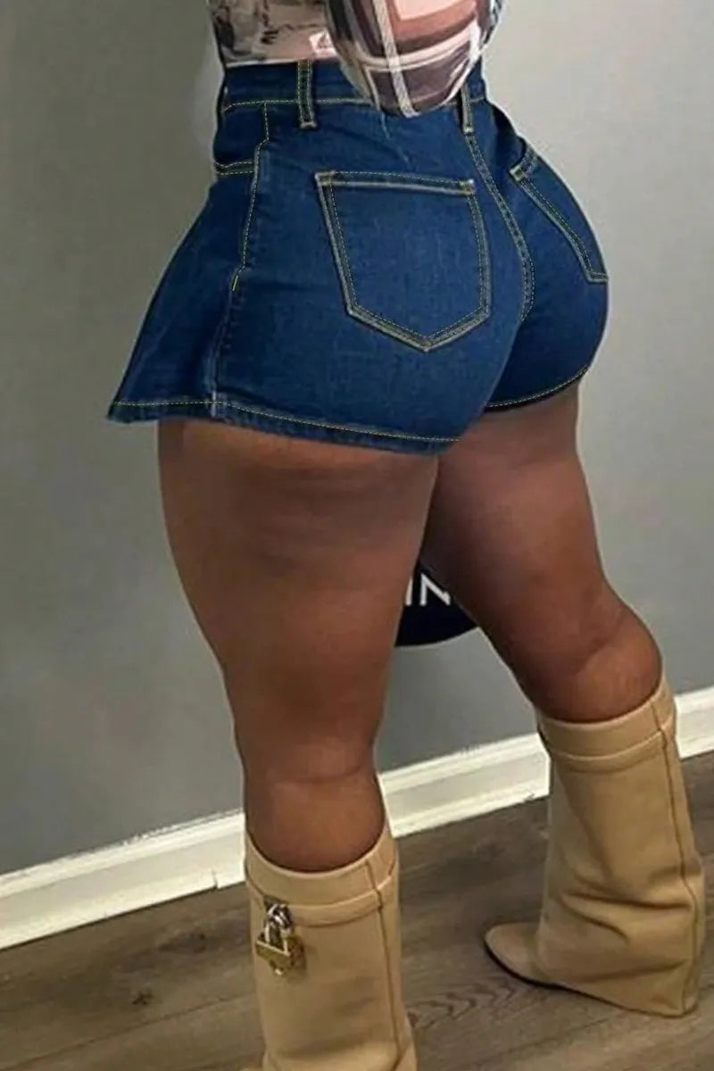 Women's Casual Cropped Jeans