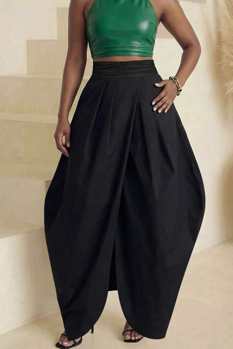 Women's Casual Slit Tulip Skirt